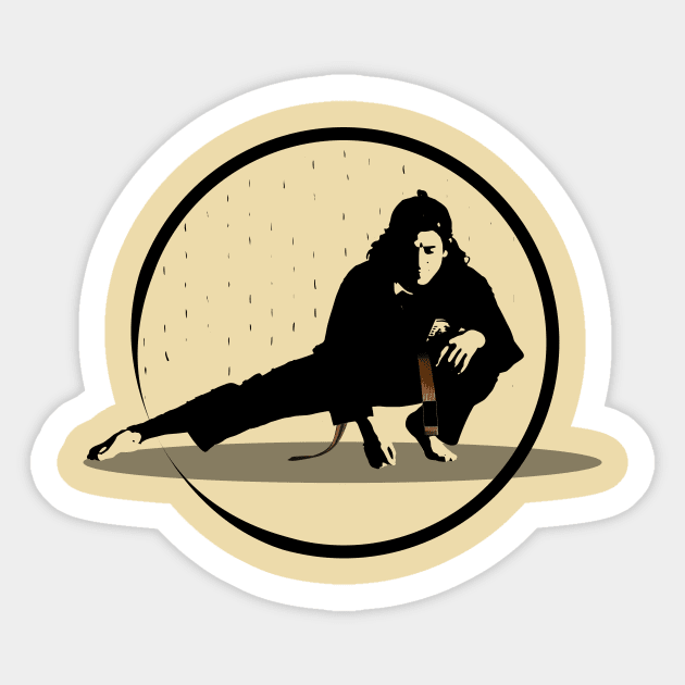 BJJ FIGHTER SAVAGE MODE Sticker by Dojo Artist